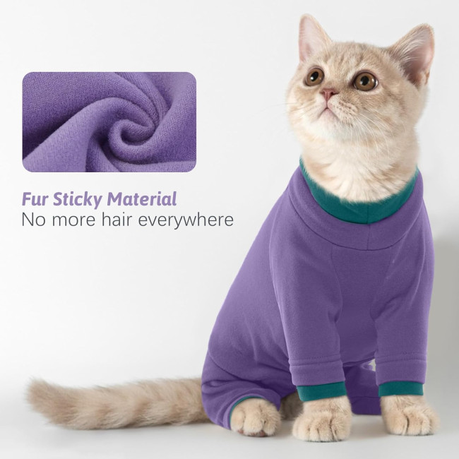 Костюм PUMYPOREITY для догляду за котами, фіолетовий (3181)