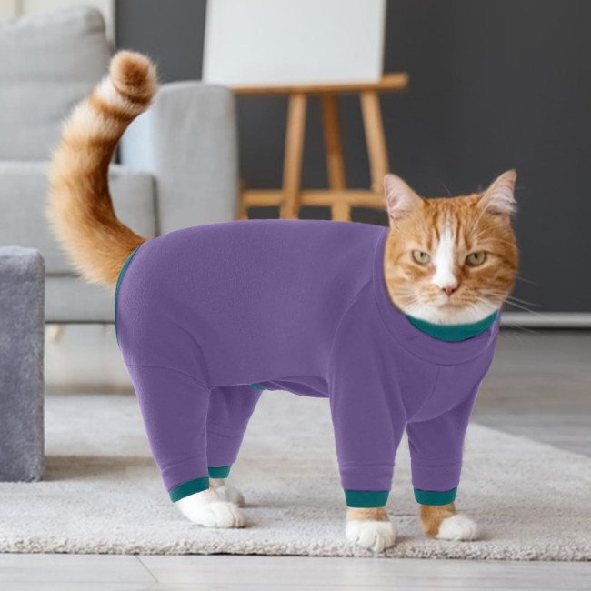 Костюм PUMYPOREITY для догляду за котами, фіолетовий (3181)