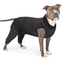 Костюм PUMYPOREITY для собак після операції, сірий (3191)