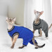 Костюм PUMYPOREITY для відновлення котів після операції, синій (3188) № 5