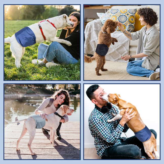 М'які пов'язки на животик Pet Soft для собак (3078)