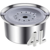 Миска для воды для собак Smartoo 4 л, без разливки (4165)