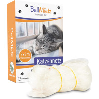 Большая защитная сетка BellMietz для кошек 8x3 м без сверления (3071)