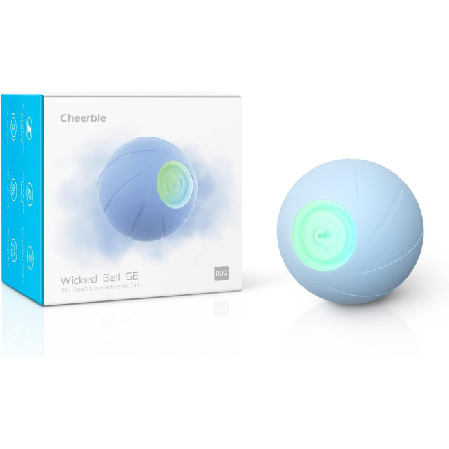 Інтерактивний м'яч для собак Cheerble C1221, голубий (3063)