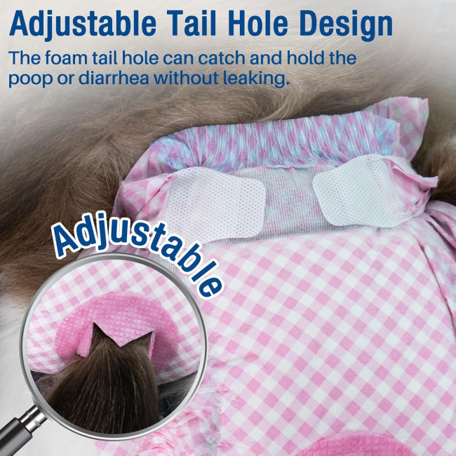 Одноразові підгузки MICOOYO MIDCD для цуценят і котів, рожеві (3085)