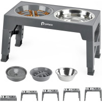 Поднятые миски для собак Petace N80284 для больших соба, серый (4070)