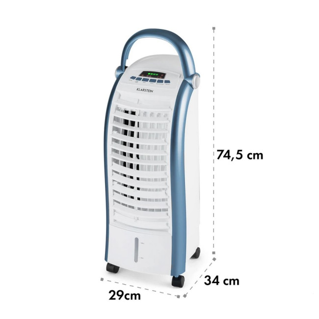 Вентиляторний охолоджувач повітря-зволожувач Klarstein Maxfresh Ocean 3 in 1, 10036141 (my-5223)