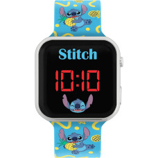 Світлодіодний годинник Peers Hardy з принтом персонажів Disney Lilo and Stitch LAS4038, синій (my-4261)
