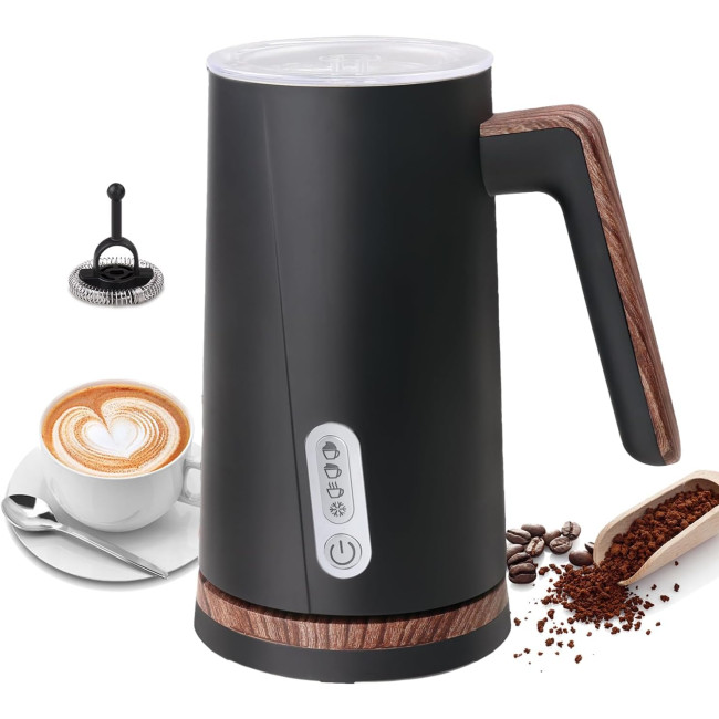 Спінювач молока NESSGRAIM N17 black, 1000 Вт, чорний (my-14070)