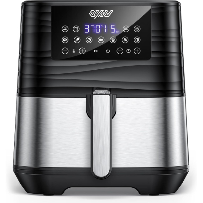Безмасляна аерофритюрниця Innsky Air Fryer XL 5.8QT аерогриль потужністю 1700 Вт, чорна (my-2004) Безмасляна аерофритюрниця Innsky Air Fryer XL 5.8QT аерогриль потужністю 1700 Вт, чорна (my-2004)
