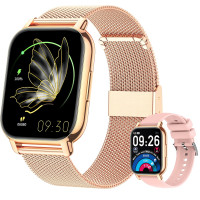 Умные женские смарт часы Narcid P66 1,85-дюймовый HD с функцией Bluetooth-звонка, 112 спортивных режимов с водонепроницаемостью IP68 (my-9073)
