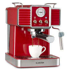 Кавомашина в ретро стилі Klarstein Gusto Classico 1350 Вт, 20 бар, 1,5 л червоний 10035565 (my-5078) б/у