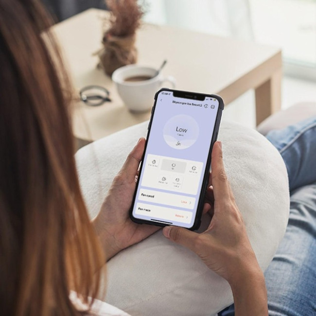 Вентилятор охолоджувач повітря та зволожувач Klarstein Skyscraper Ice Smart 4 в 1 Wifi, 210 м3/год, дистанційне керування, білий, 10040206 (my-5214) є дефект