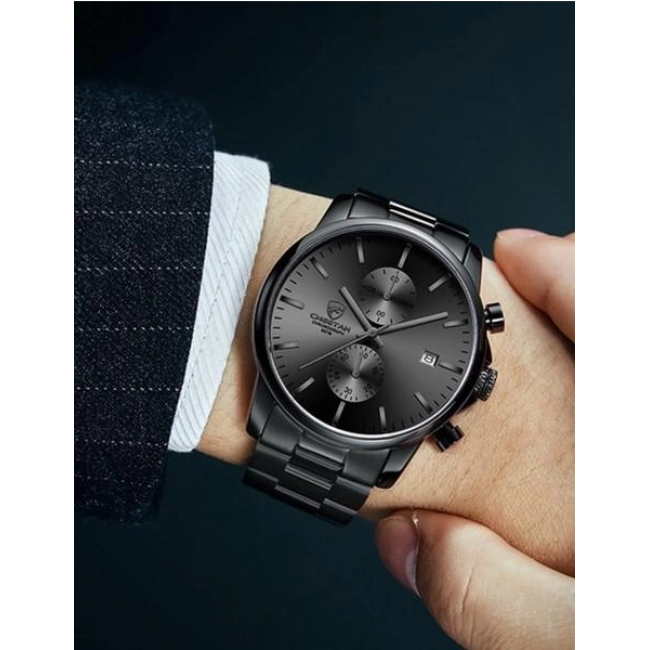 Чоловічий годинник Cheetah Mars Black (my-3035)