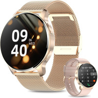 Водонепроникний смарт-годинник Lefitus i50 Gold 1,32", IP67 для iPhone/Android (my-3007)