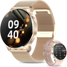Водонепроникний смарт-годинник Lefitus i50 Gold 1,32", IP67 для iPhone/Android (my-3007)
