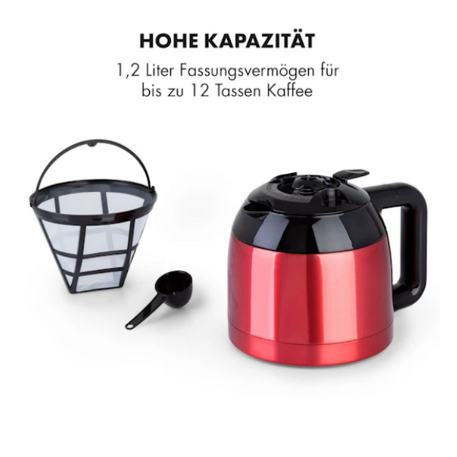 Кава машина KLARSTEIN Arabica EasyTouch control 800 W 10035588 (my-5093)