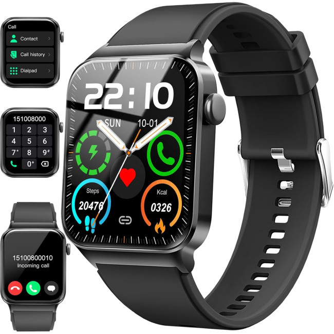 Розумний годинник для чоловіків і жінок Donerton T50S Smartwatch (my-3009) Розумний годинник для чоловіків і жінок Donerton T50S Smartwatch (my-3009)