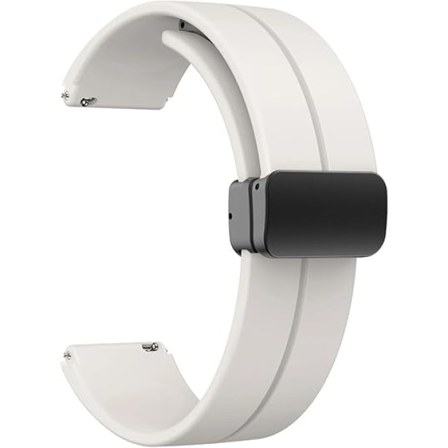 Силіконовий ремінець шириною 20 мм для Huawei Watch GT 4 сірий (my-12137)