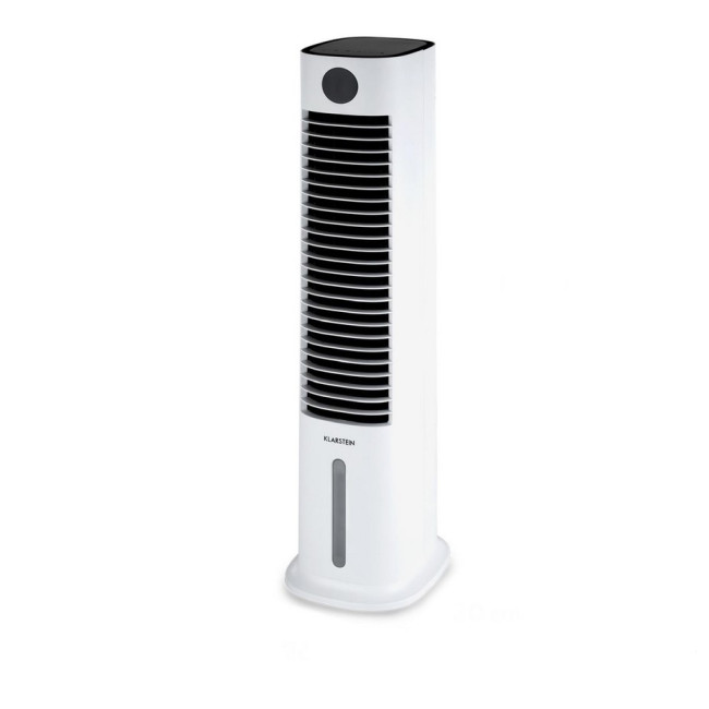 Розумний вентилятор-охолоджувач-очисник та зволожувач повітря Klarstein Skytower Grand Smart Wi-Fi, 10035816, 480 м3/год білий (my-5224)