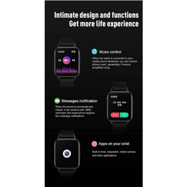 Смарт Годинник WSJZ I22 Smart Watch бежевий (my-009)
