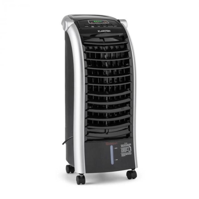 Мобільний вентилятор-охолоджувач-зволожувач Klarstein Maxfresh 4 в 1 10029394, 55 Вт, чорний (my-5213) Уцінка