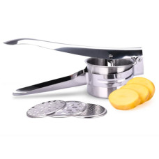 Картопляна товкушка Kitchtic з 3 змінними дисками для подрібнення (my-13122)