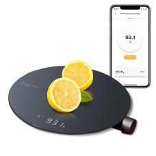 Кухонні цифрові ваги HOTO Smart Food Scale в грамах та унціях з високоточним датчиком 0,1 г, вимірювання в 4 одиницях (г/мл/унція/фунт: унція) (my-005)